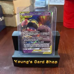 Muk & Alolan Muk GX 61/214 Sm-Unbroken Bonds Holo LP Pokemon Card - Image 1
