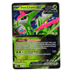 IRON LEAVES EX 025/162 TEMPORAL FORCES POKEMON TCG - Image 1