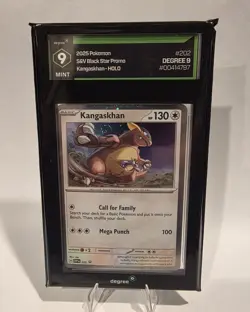 Pokemon TCG Kangaskhan #202 Destined Rivals Black Star Promo DEGREE 9 MINT - Image 1