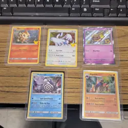 Mimikyu Black Star Promo SM163 Holo Pokemon. sun moon. reverse holo. rare TCG - Image 4