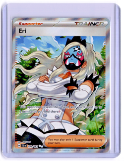 Eri 199/162 Temporal Forces Full Art Holo Rare Near Mint Pokemon TCG - Image 1