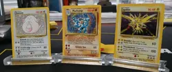 Pokemon TCG Base Set Holo Rare Card Lot Wizards of the Coast 1999 (5 Cards) - Image 2