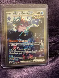 Pokemon TCG Walking Wake EX Scarlet & Violet Temporal Forces Mint Card 205/162 - Image 1