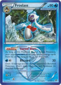 2x (BW10-023) Froslass Rare Pokemon B&W Plasma Blast Card # 23 - Image 1