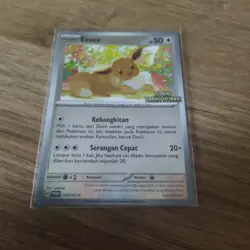LOT of 4 FOIL Evee Twilight Masquerade Special Promo 129/SV-P Pokemon Indonesia - Image 3