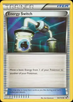 2x (BW1-094) Energy Switch (U) Pokemon B&W Base Set Card # 94 - Image 1