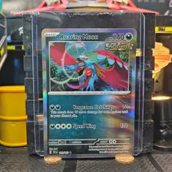 Roaring Moon Temporal Forces Holo Pokemon TCG 109/162 Scarlet & Violet Rare - Image 1