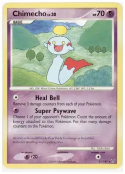 2x (pok-SV-021) Chimecho (R) Pokemon Supreme Victors Card # 21 - Image 1
