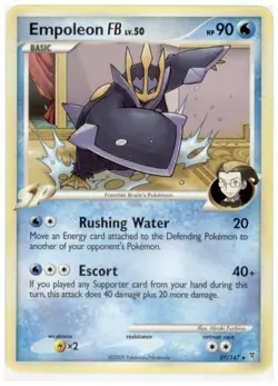 2x (pok-SV-027) Empoleon FB (R) Pokemon Supreme Victors Card # 27 - Image 1