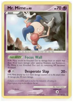 2x (pok-SV-037) Mr. Mime (R) Pokemon Supreme Victors Card # 37 - Image 1