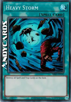 HEAVY STORM • (Tempesta Potente) • Super R • MRD EN142 • Unl 2023 • Yugioh! - Image 1