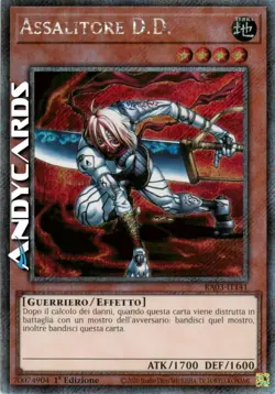 ASSALITORE D.D. • (D.D. Assailant) • Segreta Platino • RA03 IT141 • 1Ed • Yugioh - Image 1