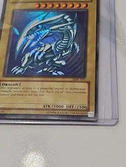Yugioh Blue-Eyes White Dragon SDK-001 Ultra Rare HP Unlimited - Image 5