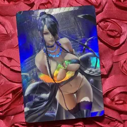 LULU Final Fantasy OOTD Teaser ACG Anime Goddess WAIFU HOLO Card Hot 2 - Image 1