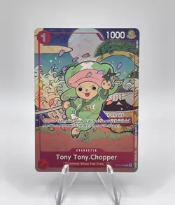 One Piece Tony Chopper 1st Anniversary Promo English Version ST01-006 - Image 1
