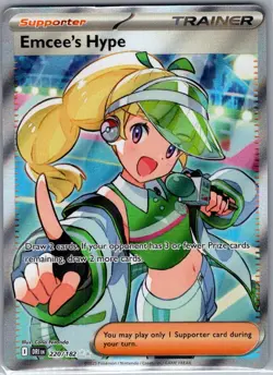 Emcee's Hype 220/182 SV10: Destined Rivals - Pokemon Card - NM - Image 1