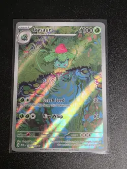 Pokemon TCG Ivysaur Scarlet & Violet 151 Card 167/165 English, NM/Mint Condition - Image 1