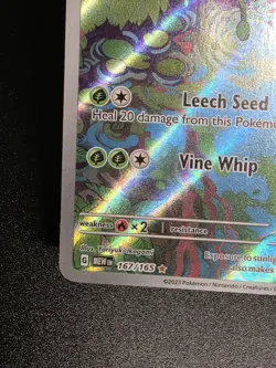 Pokemon TCG Ivysaur Scarlet & Violet 151 Card 167/165 English, NM/Mint Condition - Image 5