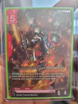 Mix lot Buster Gundam & others Newtype Rising Gundam Card Game TCG - NM LR Foil - Image 2