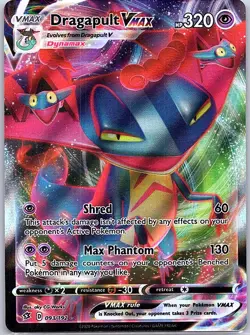 Dragapult VMAX 093/192 SWSH02: Rebel Clash - Pokemon Card - NM - Image 1