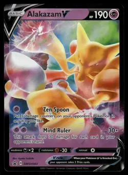 Alakazam V SWSH083 SWSH: Sword & Shield Promo Cards Pokemon - Image 1
