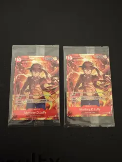 Monkey.D.Luffy (Treasure Booster Set) ST10-006 Promotion Cards Foil x2 - Image 1
