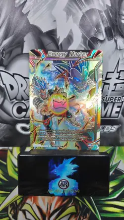VEGETA M-39 PREMIUM ENERGY MARKER CARD DRAGONBALL SUPER CHAMPIONSHIP - Image 1