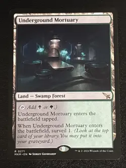 MTG Murders at Karlov Manor Underground Mortuary 0271 NM Rare - Image 1
