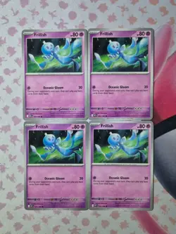 Frillish - 044/086 - Common - Pokemon TCG Scarlet & Violet: White Flare ENG X4 - Image 1