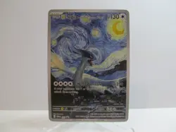 Pokemon Lugia Starry Night Van Gogh Beautiful Moon ACG Star Fan Art NM X928 - Image 1