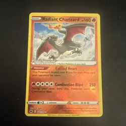 Pokemon Radiant Charizard 020/159 Crown Zenith - Image 1