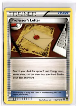 Pokemon TCG Professor's Letter 146A/162 Alternate Art Regular - Image 1