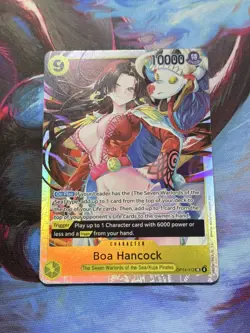 One Piece OP14-112 Boa Hancock SR The Azure Sea’s Seven Foil English Near Mint - Image 3