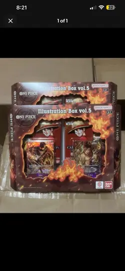 2x One Piece TCG Illustration Box Vol. 5 English Brand New Sealed Bandai Namco - Image 1