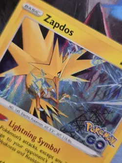 Zapdos 029/078 SW&SH Pokemon GO Holo Rare Pokemon Card - Image 2
