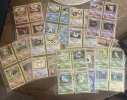 Vintage Pokemon Bundle Over 70 Cards - Image 1