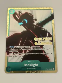 Backlight (Judge Pack Vol. 5) ST11-003 One Piece Promotion Cards Foil - Image 3