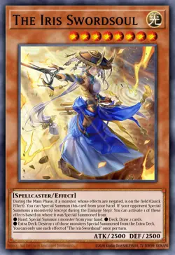 The Iris Swordsoul - RA01-EN023 Super Rare | Yu-Gi-Oh! Card - Image 1