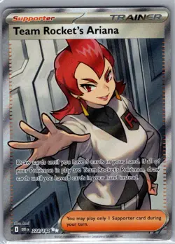 Team Rocket's Ariana 224/182 SV10: Destined Rivals - Pokemon Card - NM - Image 1