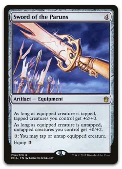 Sword of the Paruns #234 (LP) Commander Anthology CMA Magic MTG - Image 1
