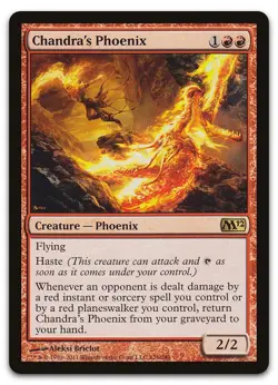 Chandra's Phoenix #126 (NM) Magic 2012 (M12) M12 Magic MTG - Image 1