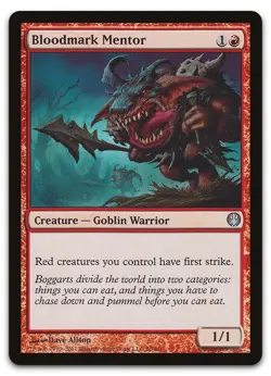 Bloodmark Mentor #50 (NM) Knights vs Dragons DDG Magic MTG - Image 1