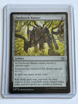 Patchwork Banner 247 MTG Bloomburrow 2024 Mint - 9.0 + Non Foil - Image 1