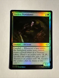 1x Mtg Modern Horizons 2 Tireless Provisioner Foil NM/M Magic The Gathering - Image 1
