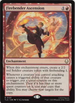 Firebender Ascension R Avatar: The Last Airbender 137 - LP MTG - Image 1
