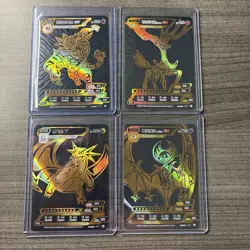 Pokemon ID Black & Gold Holo Hits Master Set ID Red & Blue Chinese TCG - Image 3