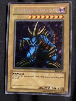 Tri-Horned Dragon LOB-000 The Legend of Blue Eyes White Dragon Unlimited - Image 4