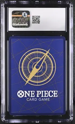 CGC 10 One Piece Japanese Monkey D. Luffy ST13-015 Black & White Alternate Art - Image 2
