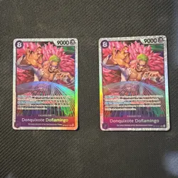 Donquixote Doflamingo OP10-071 English SR Royal Blood One Piece X2 (take both) - Image 1
