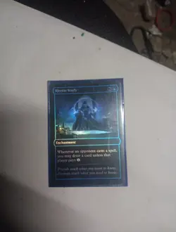 Magic the Gathering Rhystic Study Enchanting Foil Card - Image 1